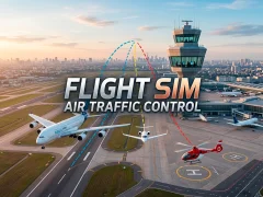 თამაში Flight Sim Air Traffic control ონლაინ