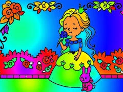 თამაში Coloring Book: Princess Juliet ონლაინ