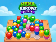თამაში Hexa Arrows Puzzle ონლაინ