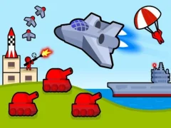 თამაში Bomber Plane: 2D Air Strike ონლაინ