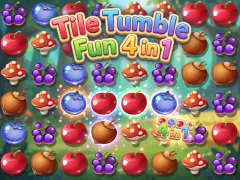 თამაში Tile Tumble Fun 4 in 1 ონლაინ