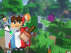 თამაში Draw a skin for Mineblock with physics ონლაინ