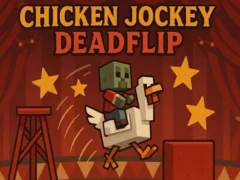 თამაში Chicken Jockey Deadflip ონლაინ