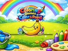 თამაში Coloring Games Color & Paint ონლაინ