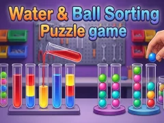 თამაში Water & Ball Sorting Puzzle game ონლაინ