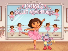 თამაში Dora's Ballet Adventures ონლაინ