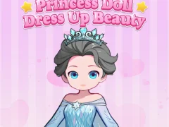 თამაში Princess Doll Dress Up Beauty ონლაინ