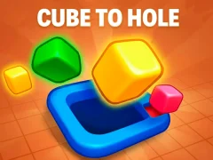 თამაში Cube to Hole ონლაინ