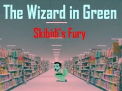 თამაში The Wizard Green Skibidis Fury ონლაინ