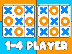 თამაში Tic Tac Toe 1-4 Player ონლაინ