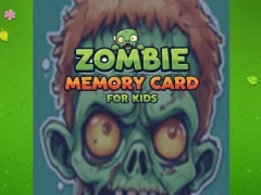 თამაში Zombie Memory Card For Kids ონლაინ
