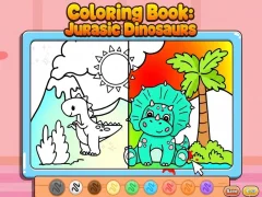 თამაში Coloring Book: Jurassic Dinosaurs ონლაინ
