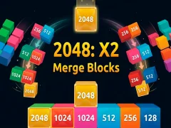 თამაში 2048 X2 Merge Blocks ონლაინ