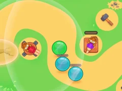 თამაში Monkey Bubble Defense ონლაინ