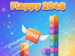 თამაში Flappy 2048 ონლაინ