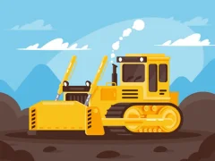 თამაში Big Trucks and Cars Memory ონლაინ
