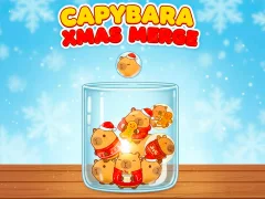 თამაში Capybara Xmas Merge ონლაინ