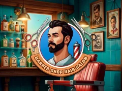 თამაში Barber Shop Hair Salon Sim ონლაინ