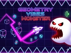 თამაში Geometry Vibes Monster ონლაინ
