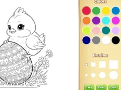 თამაში Easter Coloring Book for Kids ონლაინ