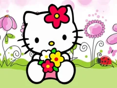 თამაში Hello Kitty Jigsaw ონლაინ