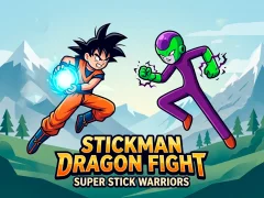 თამაში Stickman Dragon Fight - Super Stick Warriors ონლაინ