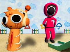 თამაში Squid Sprunki Dance Game ონლაინ