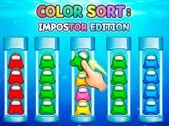 თამაში Color Sort: Impostor Edition ონლაინ