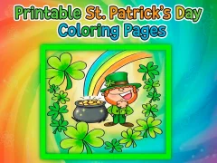თამაში Printable St Patricks Day Coloring Pages ონლაინ