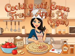 თამაში Cooking with Emma French Apple Pie vegan ონლაინ