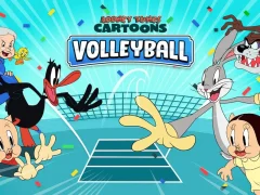 თამაში Looney Tunes Cartoons Volleyball ონლაინ