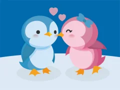 თამაში Cute Penguin Puzzle ონლაინ