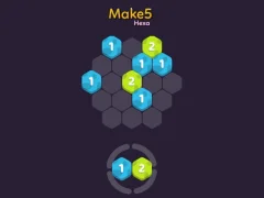 თამაში Make 5 Hexa ონლაინ