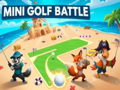 თამაში Mini Golf Battle ონლაინ