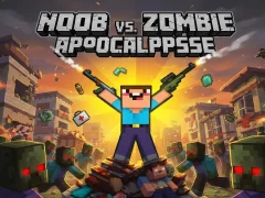 თამაში Noob vs Zombie Apocalypse ონლაინ