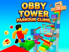 თამაში Obby Tower Parkour Climb ონლაინ