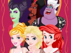 თამაში Princess vs Villain Face Swap ონლაინ