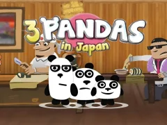 თამაში 3 Pandas In Japan HTML5 ონლაინ