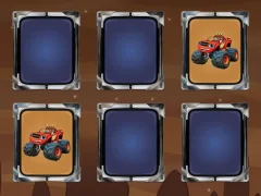 თამაში Monster Trucks Memory ონლაინ