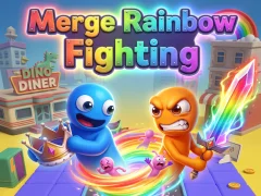 თამაში Merge Rainbow Fighting ონლაინ