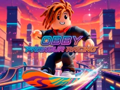 თამაში Obby Parkour Racing ონლაინ