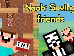 თამაში Noob: Saving Friends ონლაინ