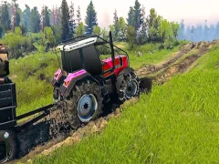 თამაში Real Chain Tractor Towing Train Simulator ონლაინ