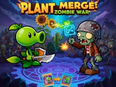თამაში Plant Merge: Zombie War ონლაინ