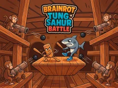 თამაში Brainrot Tung Sahur Battle ონლაინ