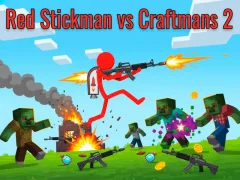 თამაში Red Stickman Vs Craftmans 2 ონლაინ