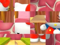 თამაში Hello Kitty Video Puzzle ონლაინ