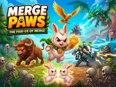 თამაში Merge Paws ონლაინ