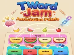 თამაში Word Jam Association Puzzle ონლაინ