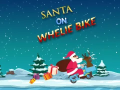 თამაში Santa On Wheelie Bike ონლაინ